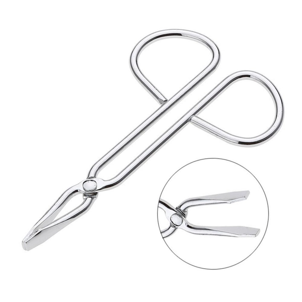 ASAKKURA 1set Eyebrow Grooming Kit Stainless Steel Eyebrow Tweezers Clamp Makeup Beauty Clip for Women Men