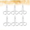 ASAKKURA 1set Eyebrow Grooming Kit Stainless Steel Eyebrow Tweezers Clamp Makeup Beauty Clip for Women Men view 3
