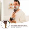 BELLIFFY 1pc Household Shaving Brush for Men Personal Care Tool Handle Color Bristle Shave Brush for Grooming Valentine Day Father Day view 3