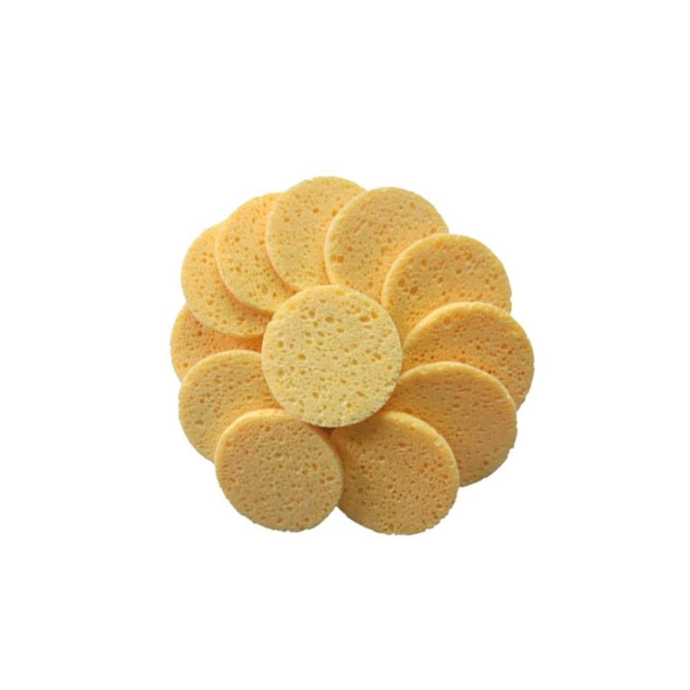 AUTSUPPL 20pcs Skin-friendly Makeup Remover Sponge Face Sponges Puff for Deep Cleaning for Travel Skincare Routine