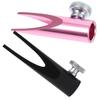 OHPHCALL 2pcs Dual-Sided Makeup Pencil Sharpener for Eyeliner and Lip Liner Manual Cosmetic Tool Chic Design Compact for and Use for School and view 1