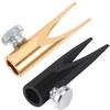 PLAFOPE 2pcs Makeup Sharpener Eyeliner Pencil Sharpeners Eyebrow Pencil Double-Sided U- view 1