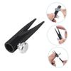 PLAFOPE 2pcs Makeup Sharpener Eyeliner Pencil Sharpeners Eyebrow Pencil Double-Sided U- view 4