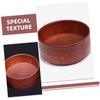 ASAKKURA Wooden Shaving Bowl for Men Durable Retro Design Ergonomic Grip Capacity Foaming Cup for Wet Shaving Essential Grooming Tool view 3