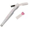 ASAKKURA 3-in-1 Stainless Steel Eyebrow Trimmer and Tweezer Set for Women Portable Precision Grooming Tool Eyelash Tweezer for Eyebrow Shaping and Facial Hair Removal view 1