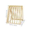 ASAKKURA Wall-mounted Hair Braiding Rack Elegant Wooden Hair Extension Holder for Stylists Space-saving Durable and Sophisticated Design for Salon Use view 2