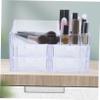 FOMIYES Multi Tabletop Cosmetics Organizer Transparent Storage Case for Makeup Office Supplies and Sundries for Home and Travel Use view 4