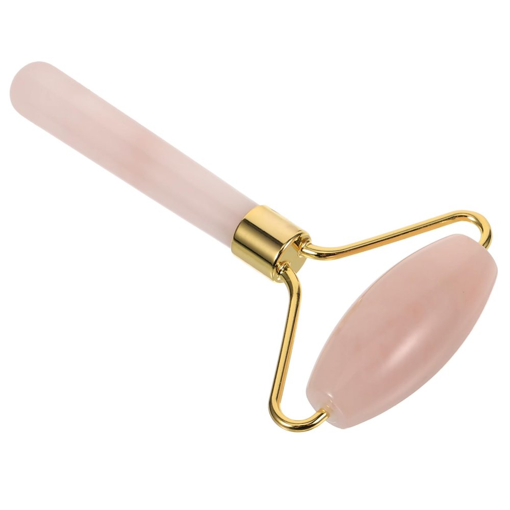NOLITOY Ergonomic Handle Design Jade Face Roller Massager Facial Massage Tools Roller Massagers for Lady