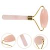 NOLITOY Ergonomic Handle Design Jade Face Roller Massager Facial Massage Tools Roller Massagers for Lady view 3