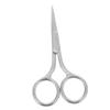 FOMIYES Portable Grooming Scissors for Nose and Eyebrow Hair Trimming Multi-function Beauty Tool for Men and Women Silver Design view 1