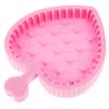 BELLIFFY Brush Cleaner Mat Makeup Brush Cleaning Pad Convex Textures Easy to Use Design for Makeup Enthusiasts view 1