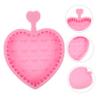 BELLIFFY Brush Cleaner Mat Makeup Brush Cleaning Pad Convex Textures Easy to Use Design for Makeup Enthusiasts view 2
