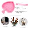 BELLIFFY Brush Cleaner Mat Makeup Brush Cleaning Pad Convex Textures Easy to Use Design for Makeup Enthusiasts view 4
