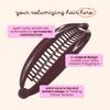 Cobana Banana Clip Hair Clips - Volumizing Hair Claw Clips & Hair Styling Accessories for Thick & Thin Hair - Large 6'' Set of 2 (Black and Brown) view 3