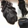 Hair Toppers for Women European Human Hair Topper 12x13CM Silk Top Skin Base with PU Around and 4 Clips, 8-22" Natural Wavy Virgin Hair Pieces for Thinning Hair/ Hair Less Hair Toppers for Women Real view 3