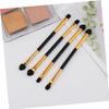 FOMIYES 20pcs Professional Eye Shadow Brush Double-sided Makeup Brush for Women Precision Eye Eyeshadow for Women for Makeup Fan view 3