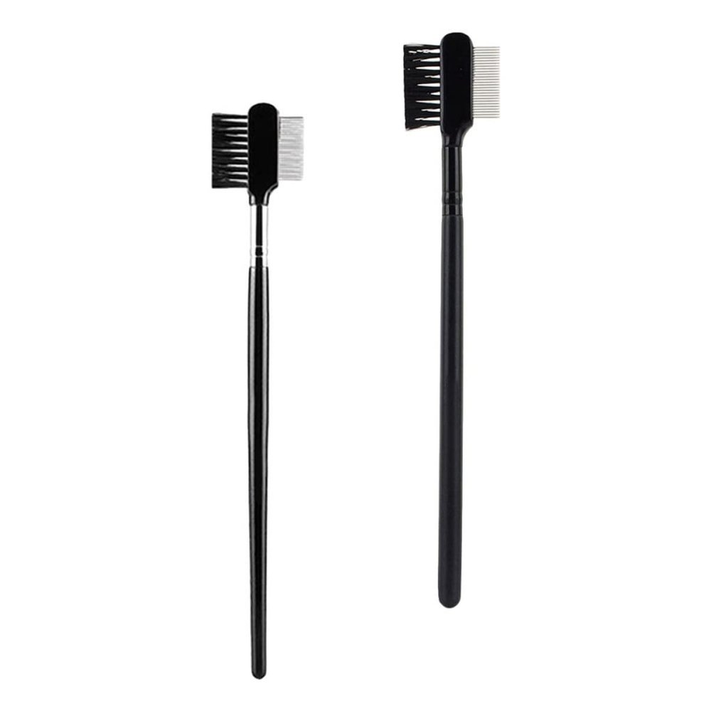 Outanaya Double-ended Eyebrow Brush Lash Comb for Eyelash Makeup Brush Set Eyelash Shaping Tool