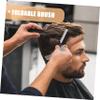 NOLITOY Folding Stainless Steel Beard Grooming Brush for Men Portable Compact Beard Shaving Tool with Durable Design for Easy Care and Styling view 2