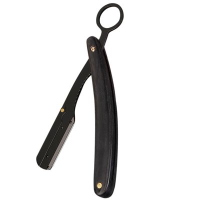 NOLITOY Folding Barber Razor with Handle Manual Beard Shaving Tool for Men Versatile Hair Cutting and Beard Grooming for Barbers and Personal Use