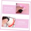 Outanaya 2pcs Nail Dust Brush Soft Bristles for Nail Cleaning Manicure Durable Lightweight Tools for Home and Professional Use Red Pink view 4