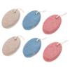 PLAFOPE 6pcs Pumice Stone Foot Scrubbers for Callus and Dead Skin Removal Double-Sided Foot File for Exfoliation Essential Accessory for Home Use view 1