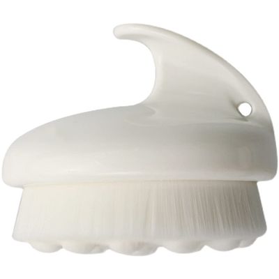 1.8 Million Soft Fiber Silk Bristles Back Rubbing Brush, Skin Brush Cat's Paw Shape Back Brush, ABS Fits The Palm Handle Bath Brush(3.2 * 2.8Inches*2)