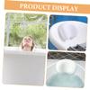 COOLHIYA Cup Bathtub Rest Pillow Comfortable Luxury Bathing Cushion for Neck and Back Support Non- Design for Relaxing Spa and Shower view 2