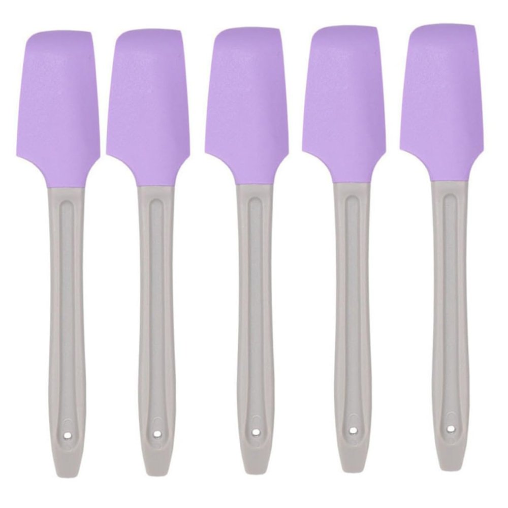 MERRYHAPY 15pcs Silicone Makeup Spatula for Hand and Foot Care Reusable Beauty Scraper for Even Application of Wax and Masks Safe for Skin