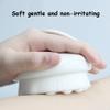 1.8 Million Soft Fiber Silk Bristles Back Rubbing Brush, Skin Brush Cat's Paw Shape Back Brush, ABS Fits The Palm Handle Bath Brush(3.2 * 2.8Inches*5) view 4