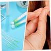 SEWOART 350pcs Ear-piercing Cleaning Lines Skin-friendly Ear Care Tool for Convenient Painless Hole Cleaning Remove Maintain Piercing Portable for Daily Use view 3