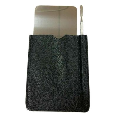 Baluue Mixing Color Palette Set Stainless Steel Makeup Mixing Tray with Rod for and Personal Use Compact and Lightweight