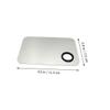 Baluue Mixing Color Palette Set Stainless Steel Makeup Mixing Tray with Rod for and Personal Use Compact and Lightweight view 3