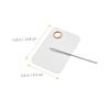 Didiseaon 2sets Eye Shadow Palette Makeup Mixing Pallets Stainless Steel Spatula Nail Art Palette Tool view 2