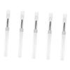 Didiseaon 5pcs Silicone Lip Brush Handle Applicator for Makeup Eyeshadow Lipstick Concealer Easy to Clean Portable Cosmetic Brush for Women view 1