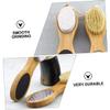 Ipetboom Foot Care Pumice Stone Pedicure Tools for Exfoliating Dead Skin Comfortable Grip -Friendly Bamboo Material for Home Professional Use view 4