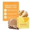 Alice Cares Detox & Refresh Shampoo Bar for Oily Hair  with Citrus Oils, Ginger & Cinnamon Extracts  Detoxifying, Clarifying & Sulfate-Free  Zero Waste, Travel-Friendly view 2