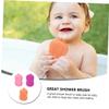 Baluue 3pcs Exfoliating Bath Shower Sponge Shower Loofah Scrubber Brush for Smooth Skin view 4