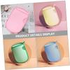 HAPINARY 8pcs Boys and Girls Exfoliating Mitts Bathing Gloves Foaming Mesh Gentle Skin Scrubbing Bath Accessories for Cleaning and view 4