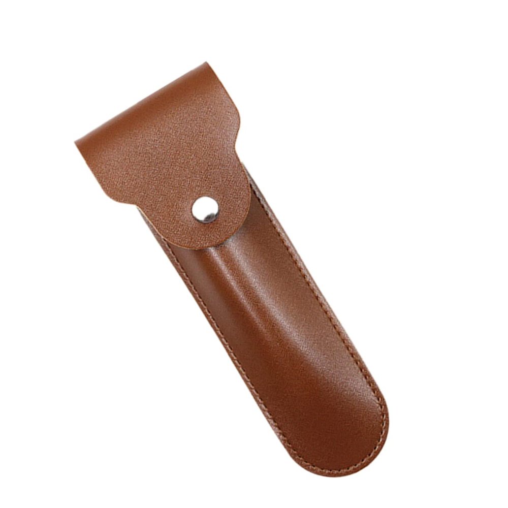 minkissy Razor Travel Cover Shaver Carrying Cover Compact Pu Razor Case for Travel