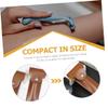 minkissy Razor Travel Cover Shaver Carrying Cover Compact Pu Razor Case for Travel view 3