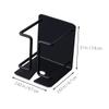 minkissy Shower Razor Holder Organizer for Easy Storage Shaver Stand Nail Installation for Home and Salon Use view 3