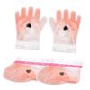 Ipetboom 2-Pair Paraffin Hand Wax Set Paraffin Wax Glove Foot Cover for Nourishing Foot Care Reusable Easy to Store Hand Feet Wax Cover Size Fits for Paraffin Therapy Lovers view 1