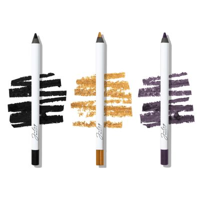 Julep When Pencil Met Gel Eyeliner Trio Blackest Black, Sunset Gold, 17 Smoky Plum Long-Lasting, Smudge-Proof Gel Eyeliner