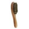 NOLITOY 2pcs Beard Bristle Brush Mens Combs for Curly Hair Styling Tool Wooden Handle Beard Care Kit view 1