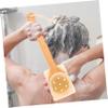 HAPINARY Household Bath Skin Brush Dual-Sided Loofah Exfoliating Tool Comfortable Handle for Gentle Skin Cleansing and Daily Use for Back Massage view 2