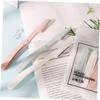 HAPINARY 6pcs Folding Eyebrow Razor Brow Shaver for Women Facial Hair Trimmer Easy to Use and Carry view 2