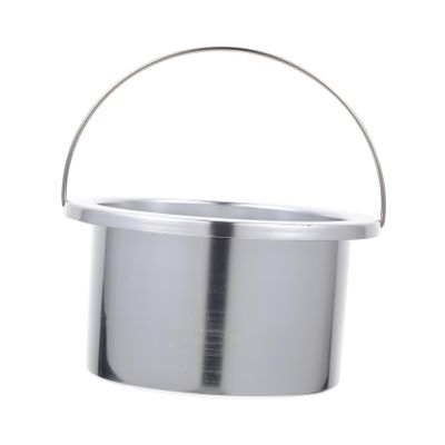 NOLITOY Aluminum Wax Melting Inner Pot Reliable Wax Heater Accessory for Hair Removal Diameter Suitable for Home Salon Use
