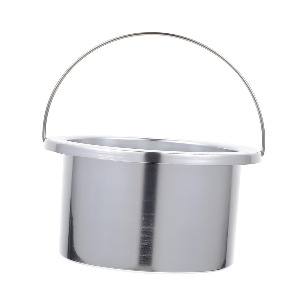 NOLITOY Aluminum Wax Melting Inner Pot Reliable Wax Heater Accessory for Hair Removal Diameter Suitable for Home Salon Use