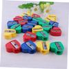 TOYZFRIENDY Mini Pencil Sharpening Tool Heart Shape for Eyebrow Pencil Sharpener 60 Pieces view 2