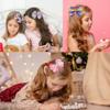 12pcs 4 Inch Hair Bows for Girls - Christmas Hair Clips with Alligator Clip, Glitter & Sparkly Ribbon Bows - Barrettes & Hairpins for Teens, Toddler, Kids view 2